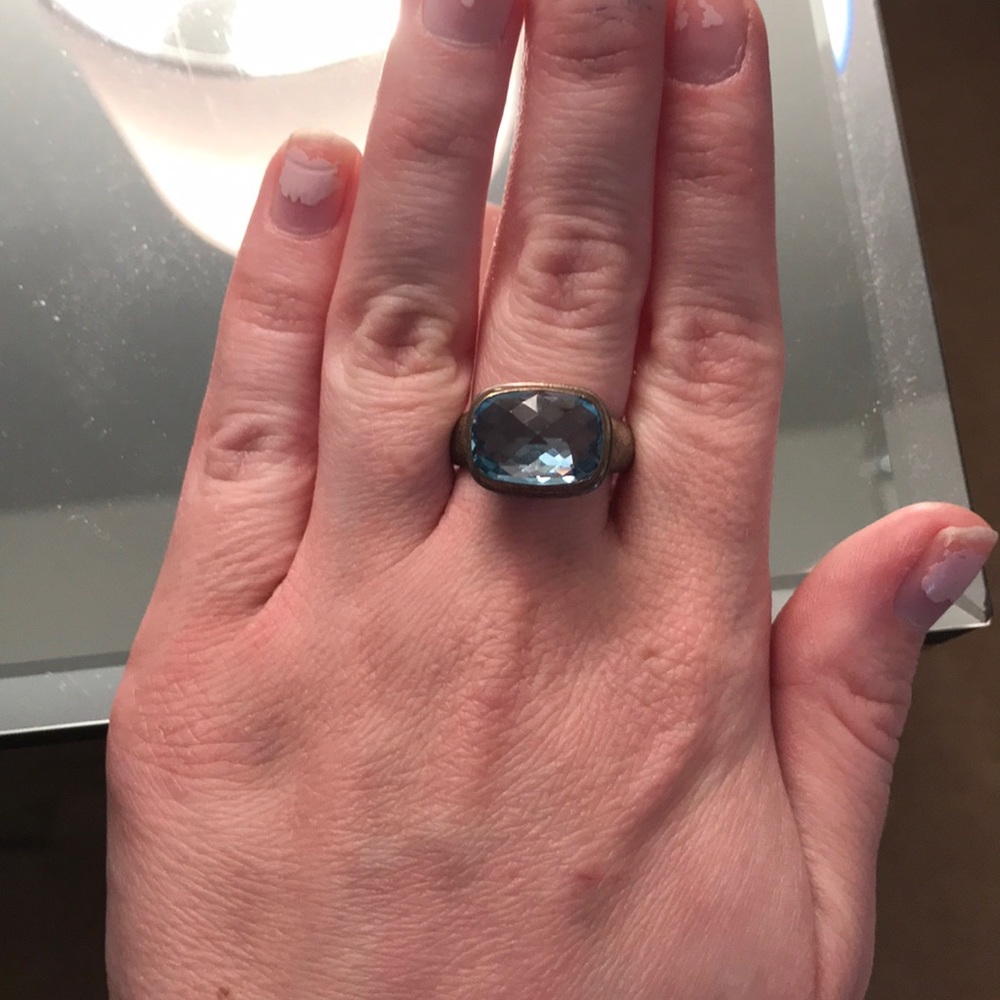 Sterling Silver Ring with stone